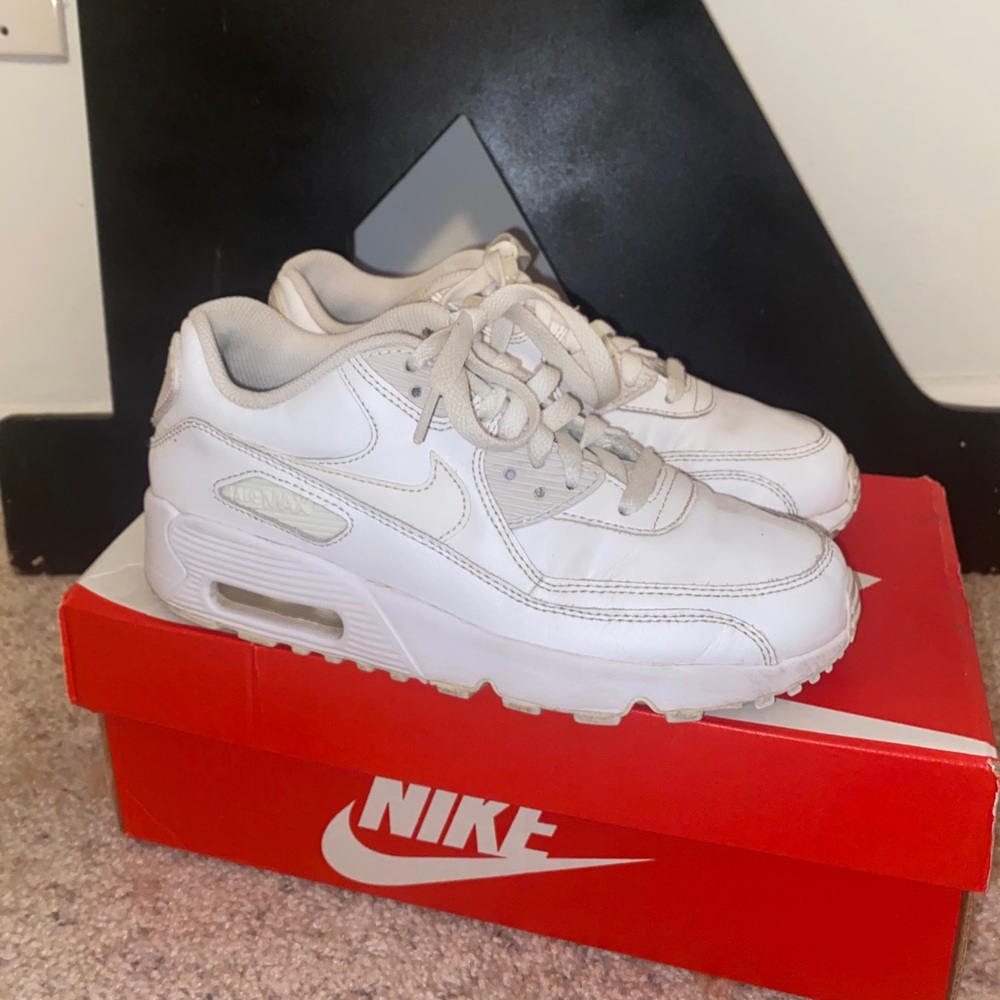 Used  White Nike Airmax 90